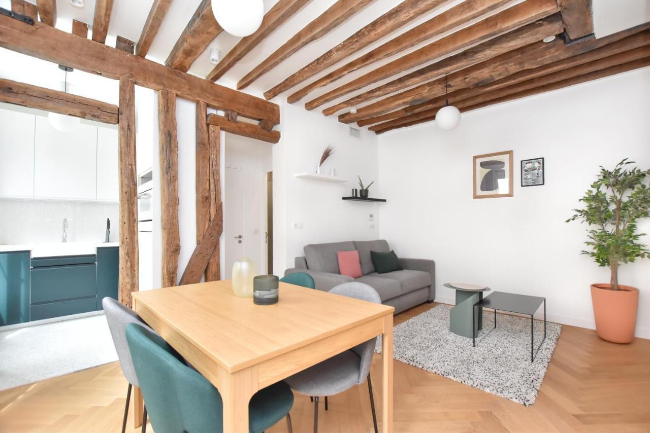 Authentic Apartment 1Br-4P Republique - Le Marais Париж Экстерьер фото